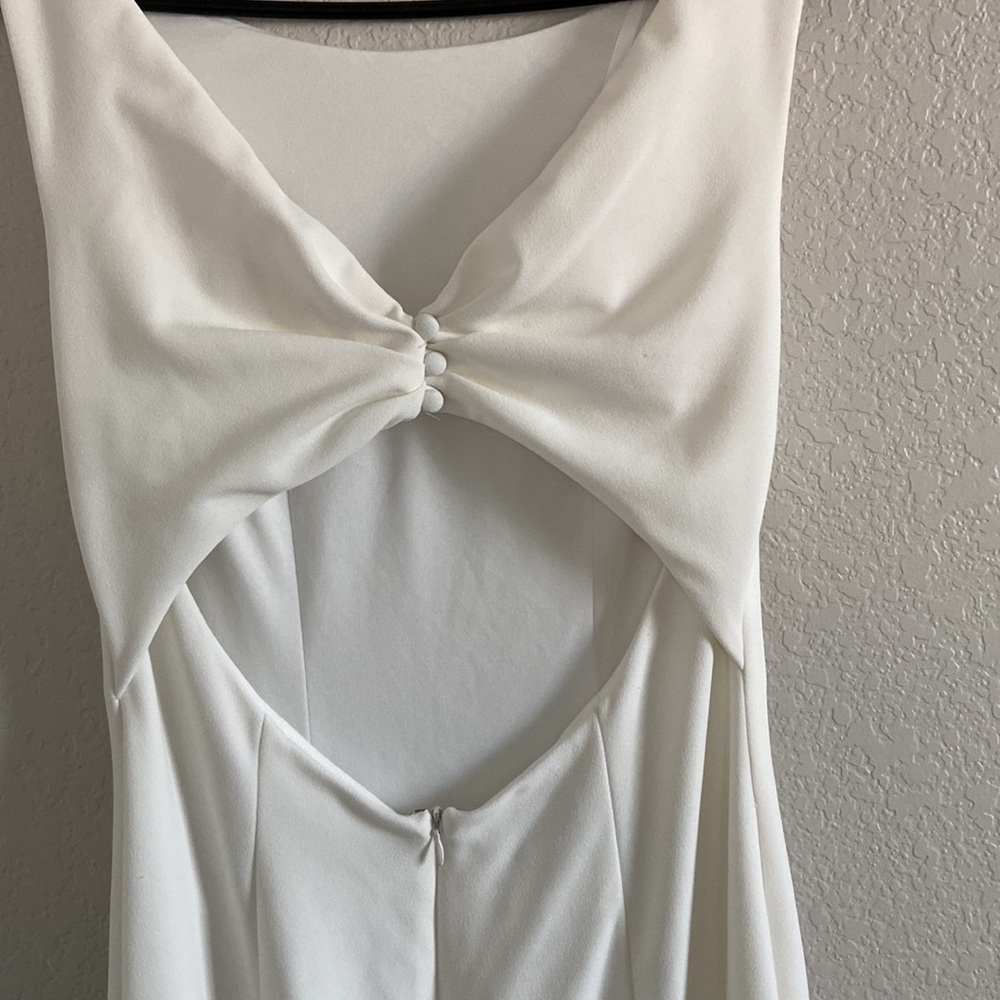 BHLDN Misty Wedding White Dress. Size 10 - Picture 13 of 15